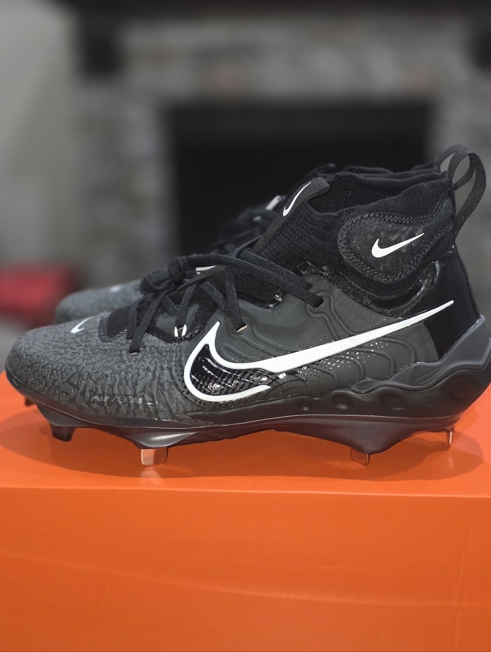 Nike Alpha Huarache NXT Black Dark Smoke Grey